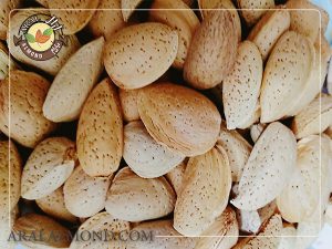 مقدار بادام خریداری شده