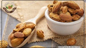 خواص بادام منقا پوست کاغذی تازه و قیمت 1401