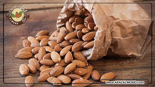 مرکز فروش عمده مغز بادام درجه یک