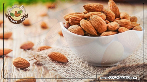 صادرات عمده مغز بادام