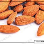 عرضه انبوه مغز بادام سنگی در بازار