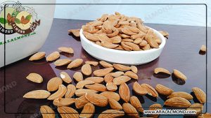 تولید بهترین مغز بادام مامایی سامان