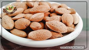 فروش بادام درختی با پوست به صورت عمده
