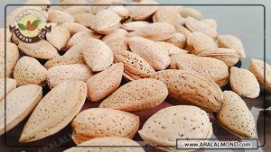 فروش بادام آذر با پوست به صورت عمده