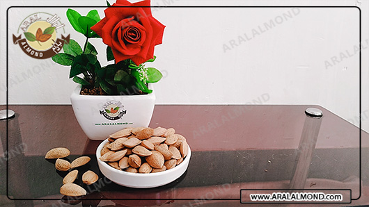 تولید فله ای مغز بادام ارگانیک