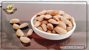 فروش بادام آذر با پوست به صورت عمده