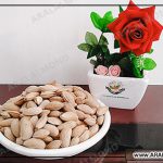 صادرات فله ای بادام مامایی با پوست