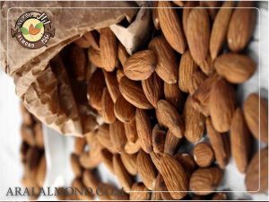 عرضه ی فله ای مغز بادام افغان ارزان