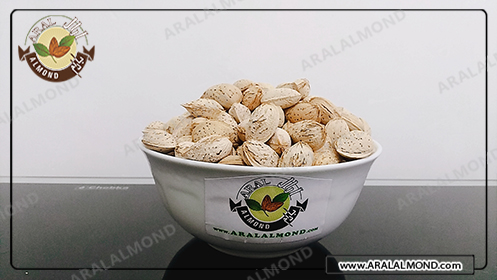 فروش بادام پوست کاغذی با قیمت مناسب در آرال آلموند