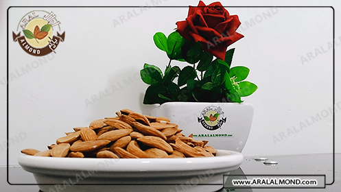 خرید مغز بادام درختی نمکی ایرانی صادراتی