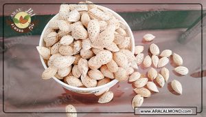 مرکز تولید بادام منقا سامان با قیمت عالی