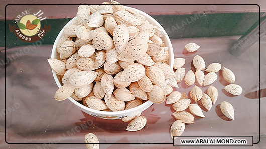 مرکز تولید بادام منقا سامان با قیمت عالی