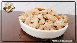 فروش بادام سفید با پوست به صورت عمده