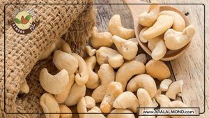 خواص شگفت انگیز بادام هندی در رفع انواع بیماری ها و جدول ارزش غذایی آن